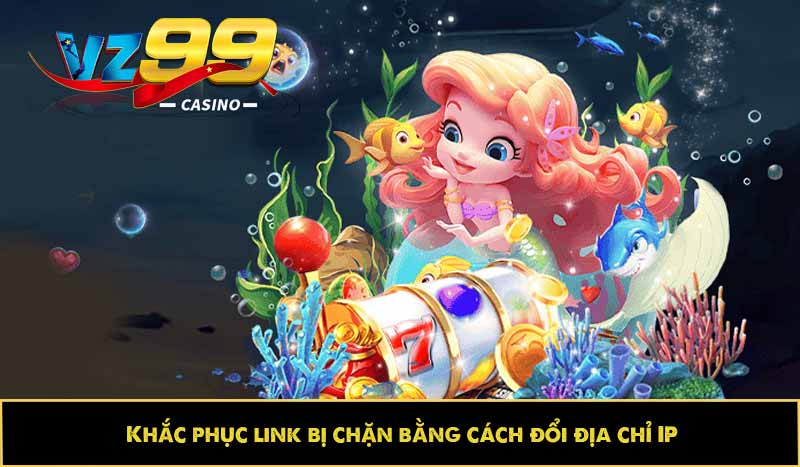 Khắc phục link bị chặn bằng cách đổi địa chỉ IP